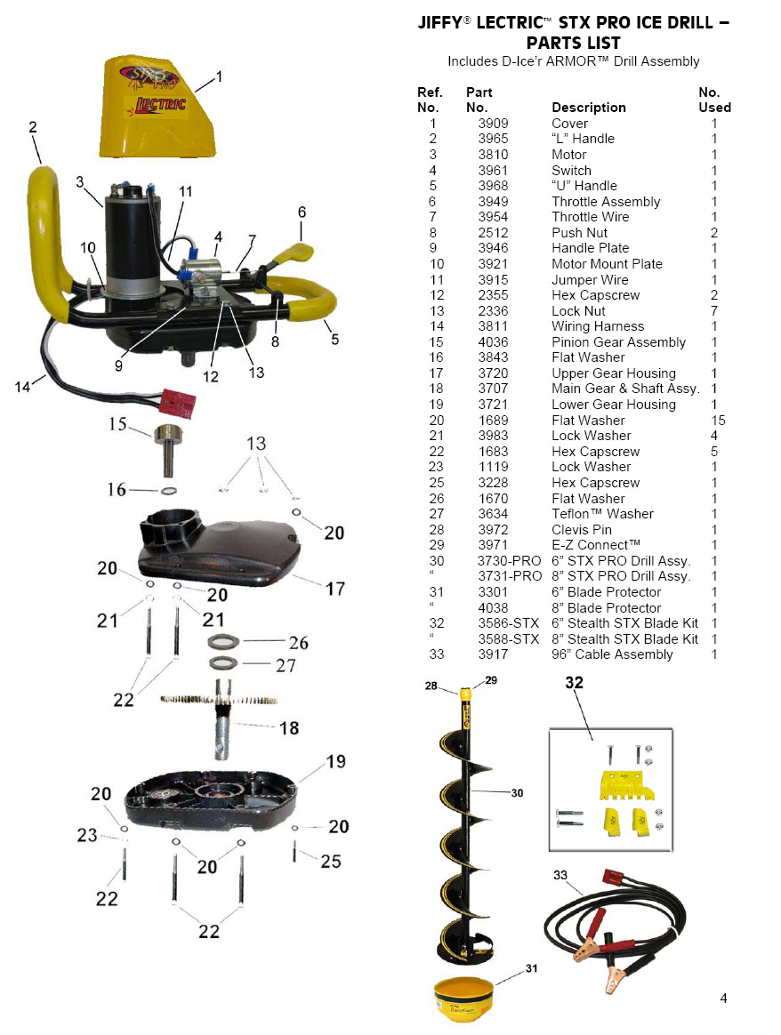 Jiffy Ice Auger Model 30 Service Manual wynohami